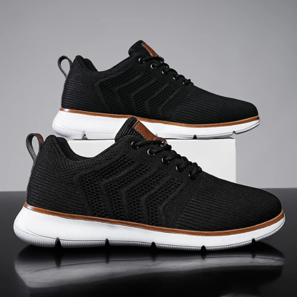 Barend | Atmungsaktive Herren Sneaker mit Mesh-Obermaterial