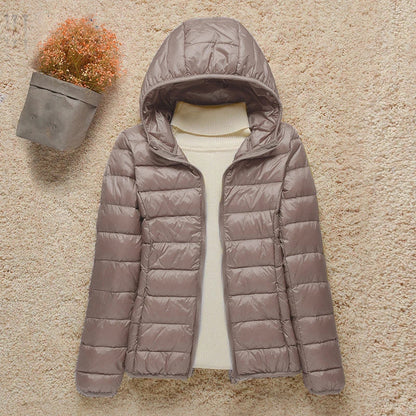 Brantley | Winterjacke Damen Gesteppt mit Kapuze und Reißverschluss