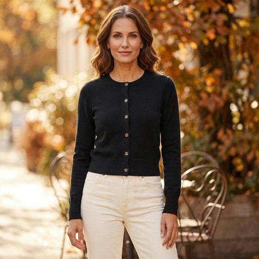 Talia | Damen Pullover V-Ausschnitt Lockere Passform