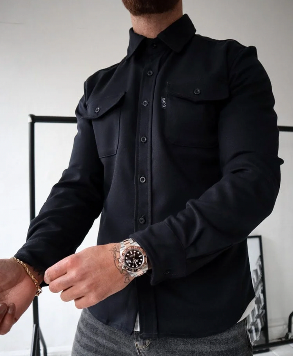 Benjamin | Herren Hemd Kentkragen Langarm Businessstil