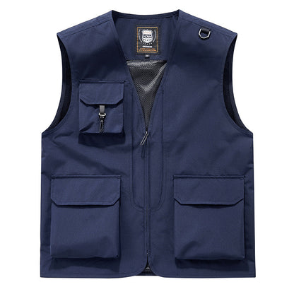 Bjorn | Herren Multifunktionale Utility-Weste mit Mehrfachtaschen