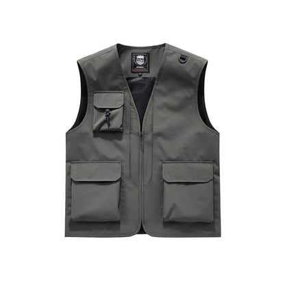 Bjorn | Herren Multifunktionale Utility-Weste mit Mehrfachtaschen