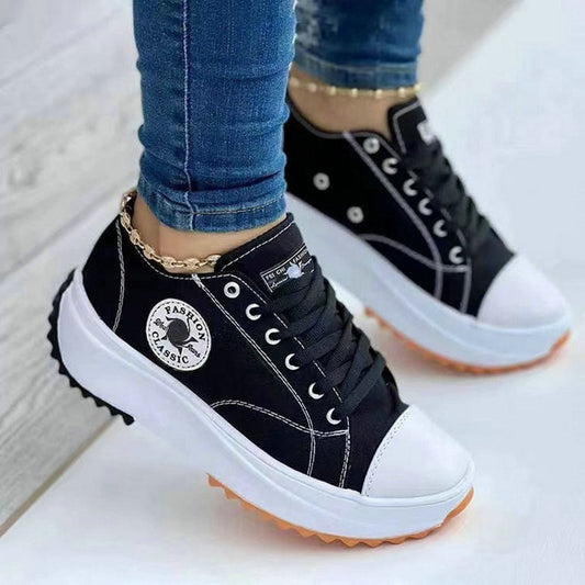 Elsa | Klassische Sneakers mit Schnürung für Damen