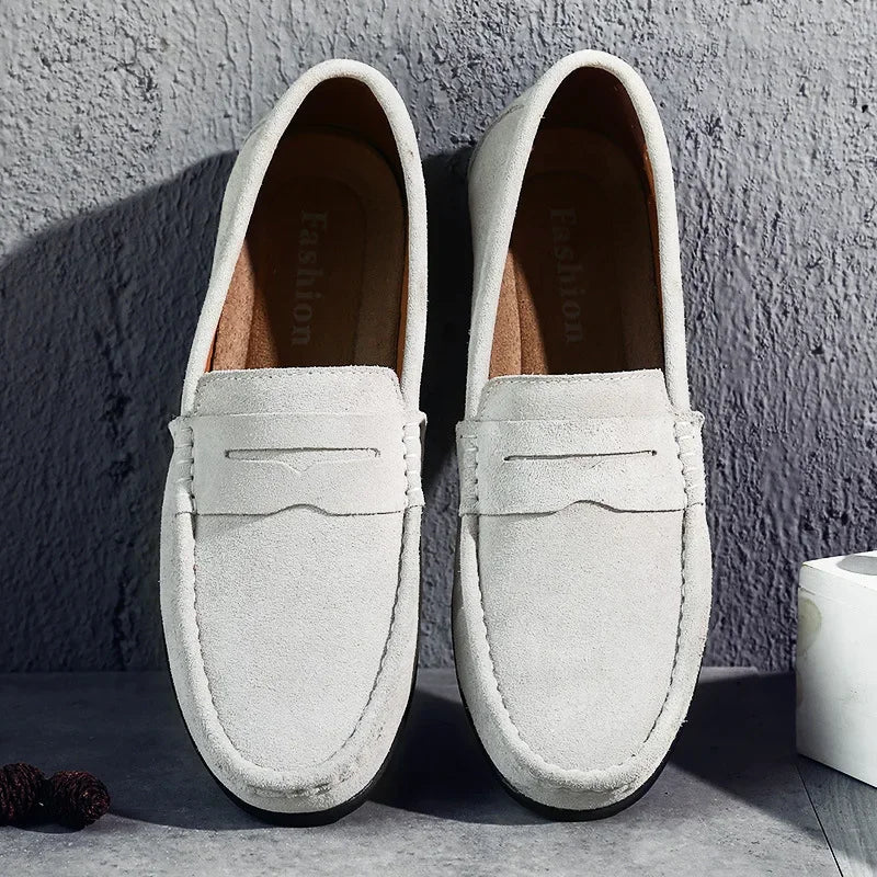 Damen Loafers mit Penny-Steg zum Reinschlüpfen