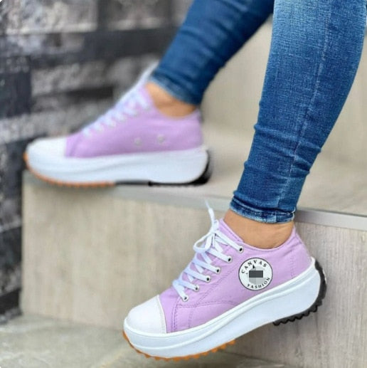 Elsa | Klassische Sneakers mit Schnürung für Damen