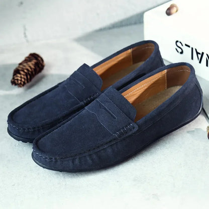 Damen Loafers mit Penny-Steg zum Reinschlüpfen