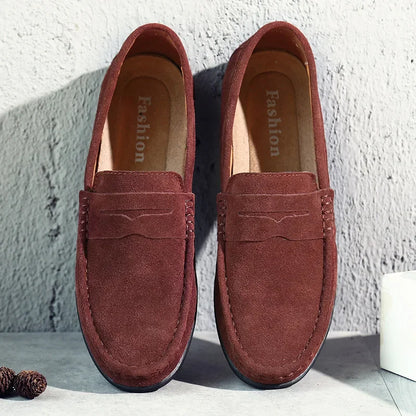 Damen Loafers mit Penny-Steg zum Reinschlüpfen