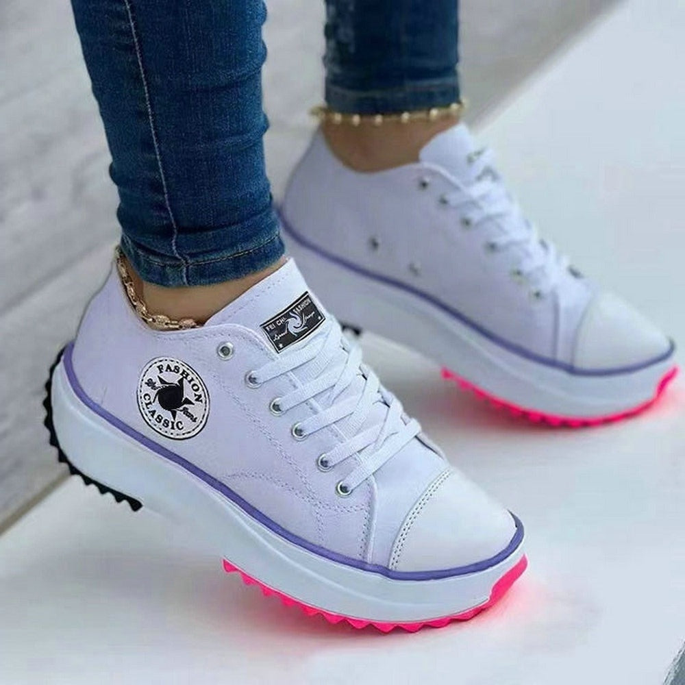 Elsa | Klassische Sneakers mit Schnürung für Damen
