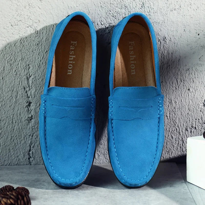 Damen Loafers mit Penny-Steg zum Reinschlüpfen