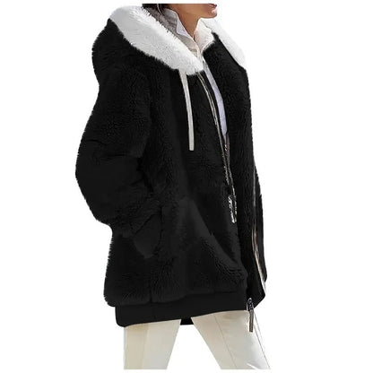 Catharina | Winterjacke Damen Oversized Kapuzenjacke