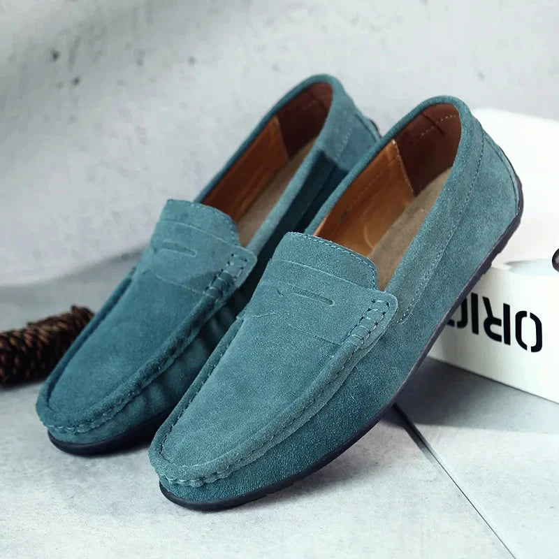 Damen Loafers mit Penny-Steg zum Reinschlüpfen