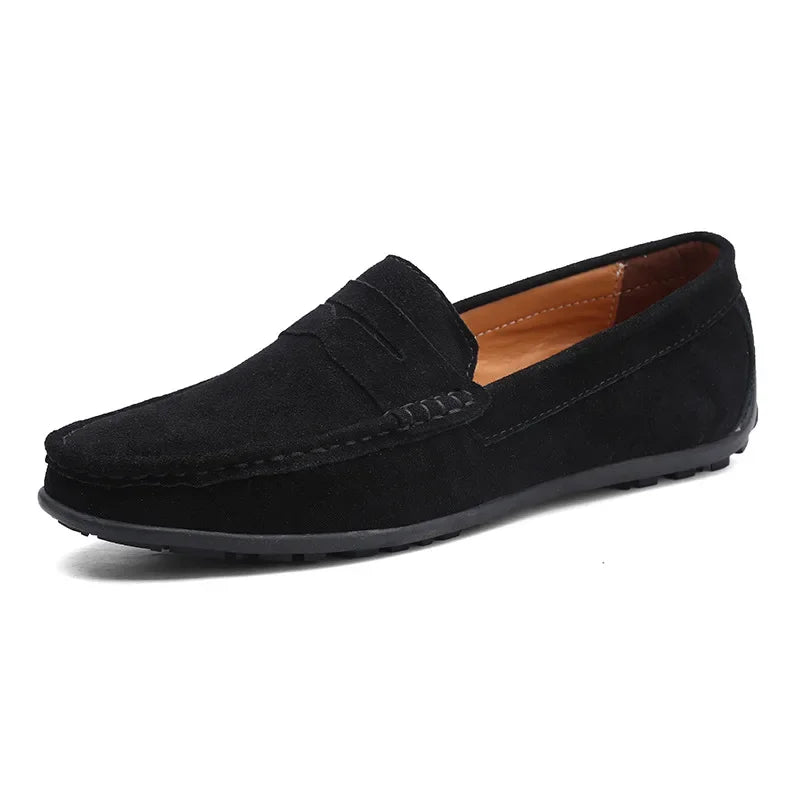 Damen Loafers mit Penny-Steg zum Reinschlüpfen