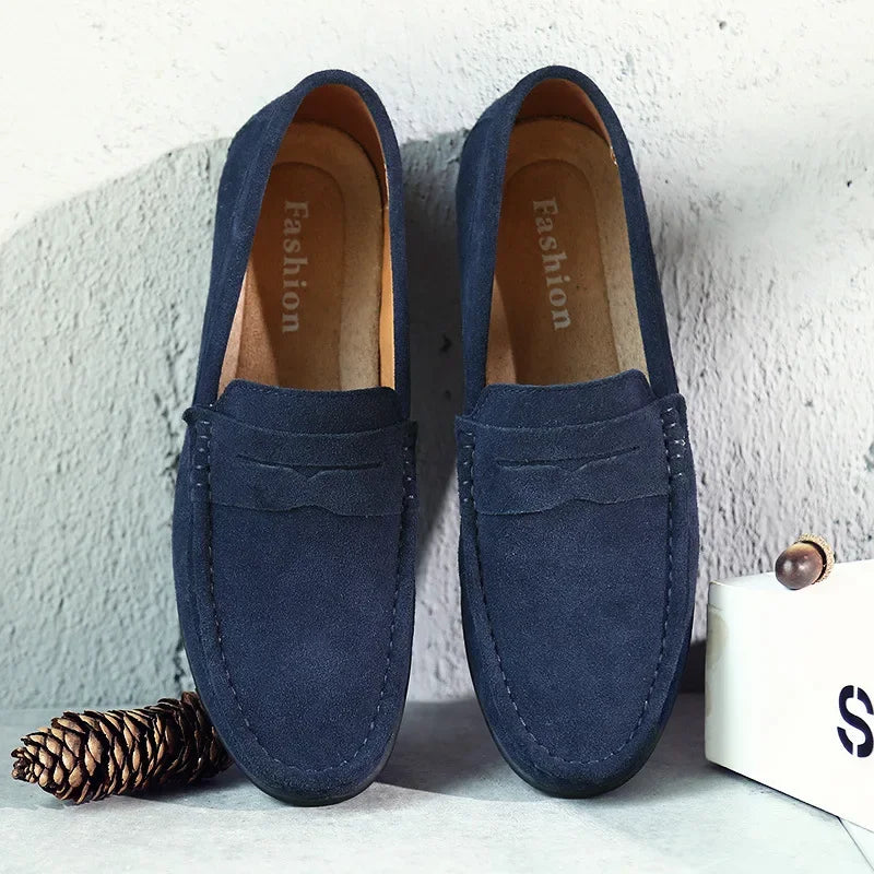 Damen Loafers mit Penny-Steg zum Reinschlüpfen
