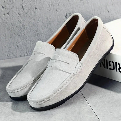 Damen Loafers mit Penny-Steg zum Reinschlüpfen