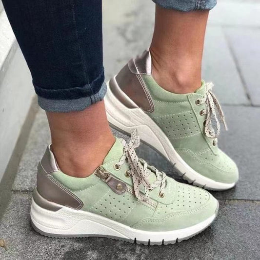 Linnea | Bequeme Sneaker mit Reißverschluss für Damen