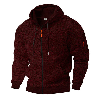 Emil | Herren Fleecejacke mit Reißverschluss und Taschen