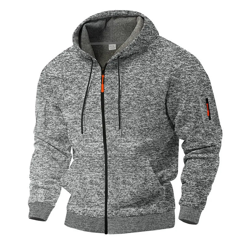 Emil | Herren Fleecejacke mit Reißverschluss und Taschen