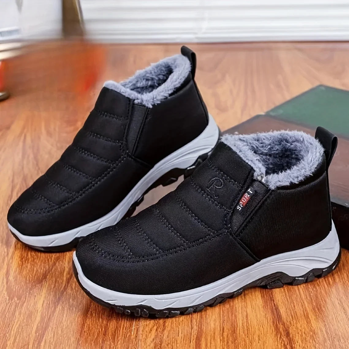Konrad | Herren Winterschuhe mit Fleece-Futter