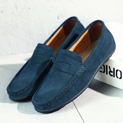 Damen Loafers mit Penny-Steg zum Reinschlüpfen