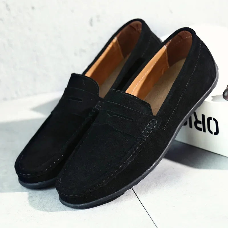 Damen Loafers mit Penny-Steg zum Reinschlüpfen