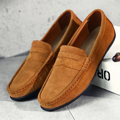 Damen Loafers mit Penny-Steg zum Reinschlüpfen