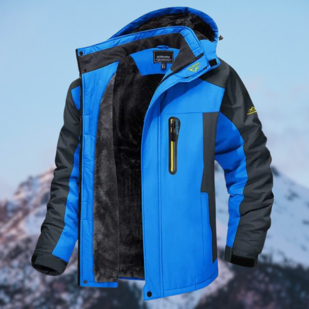 Felix Wasserdichter Winter Mantel mit Kapuze für Herren
