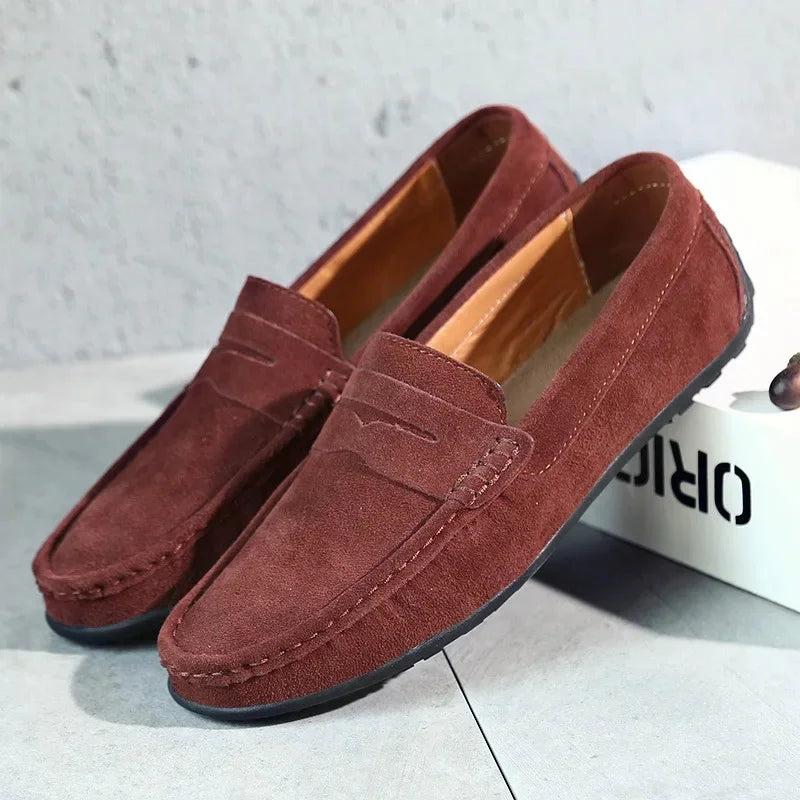 Damen Loafers mit Penny-Steg zum Reinschlüpfen