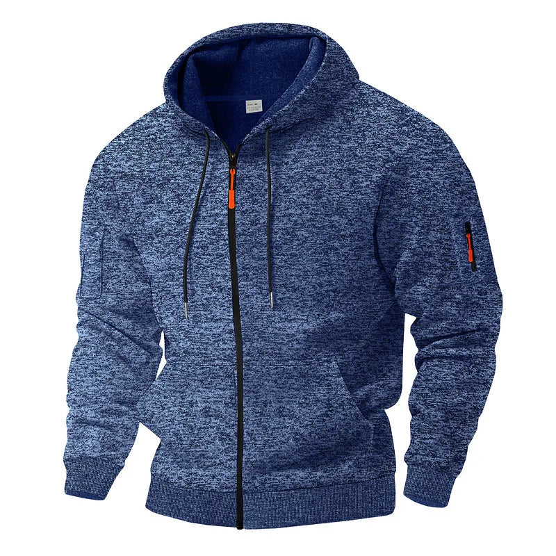 Emil | Herren Fleecejacke mit Reißverschluss und Taschen