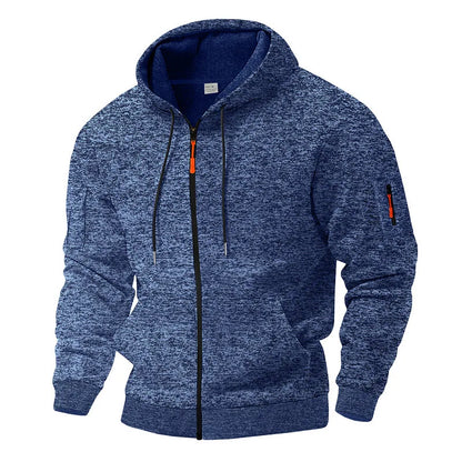 Emil | Herren Fleecejacke mit Reißverschluss und Taschen