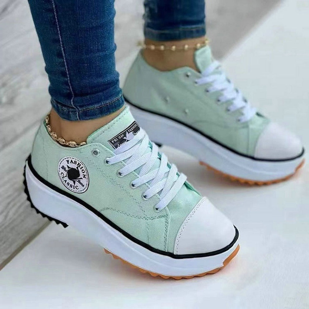 Elsa | Klassische Sneakers mit Schnürung für Damen