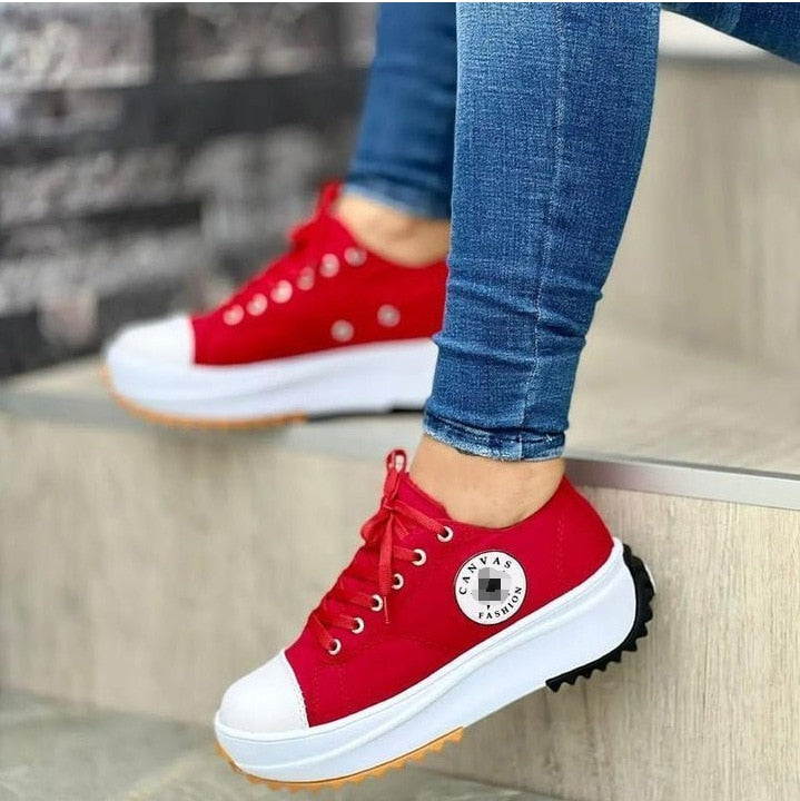 Elsa | Klassische Sneakers mit Schnürung für Damen