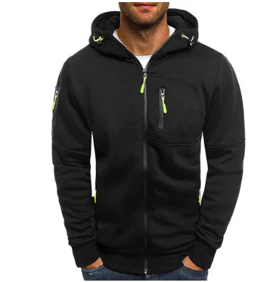 Erik | Herren Reißverschluss Fleecejacke mit Seitentaschen