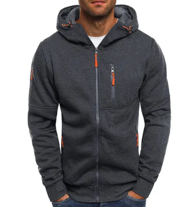 Erik | Herren Reißverschluss Fleecejacke mit Seitentaschen