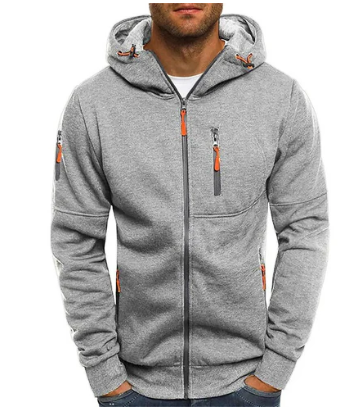 Erik | Herren Reißverschluss Fleecejacke mit Seitentaschen