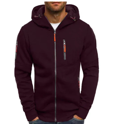 Erik | Herren Reißverschluss Fleecejacke mit Seitentaschen
