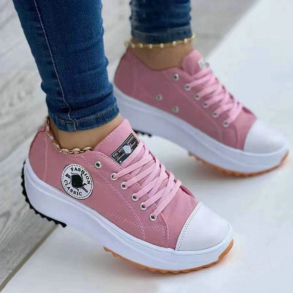 Elsa | Klassische Sneakers mit Schnürung für Damen