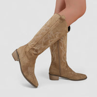 Nieke Western-Stiefeletten Damen mit Reißverschluss
