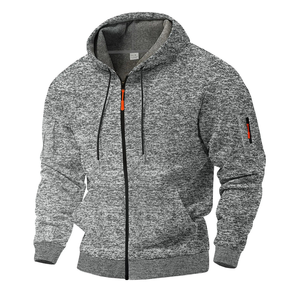 Emil | Herren Fleecejacke mit Reißverschluss und Taschen