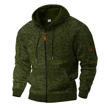 Emil | Herren Fleecejacke mit Reißverschluss und Taschen
