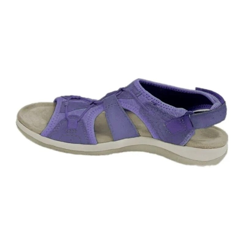 Roos | Sportliche Damen Sandalen mit Klettverschluss