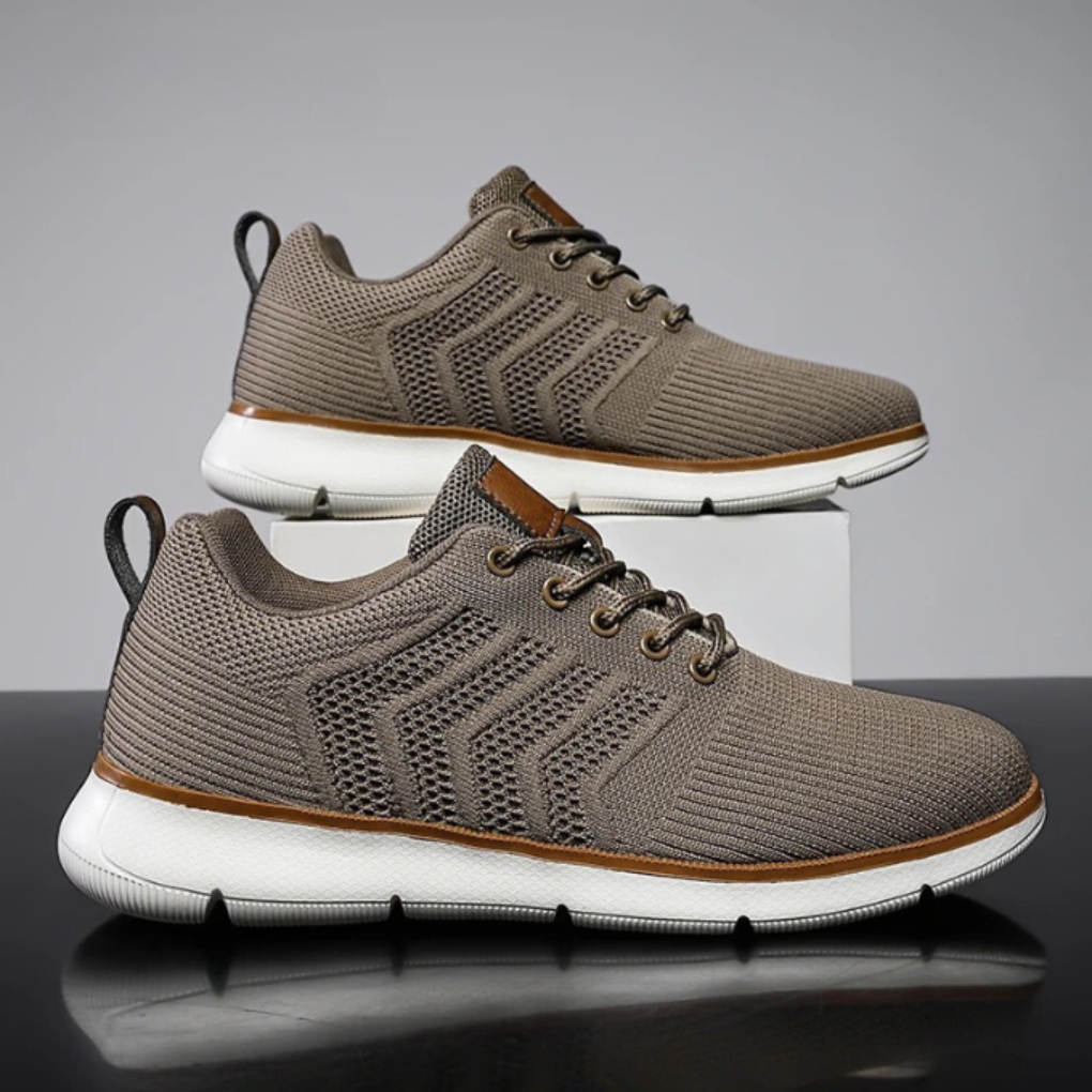 Barend | Atmungsaktive Herren Sneaker mit Mesh-Obermaterial