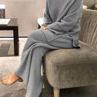 Tineke – Zweiteiliges Loungewear Set Strick Pullover Hose für Damen