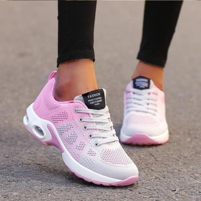 Nika | Damen Sneaker mit Dämpfender Sohle und Mesh-Obermaterial