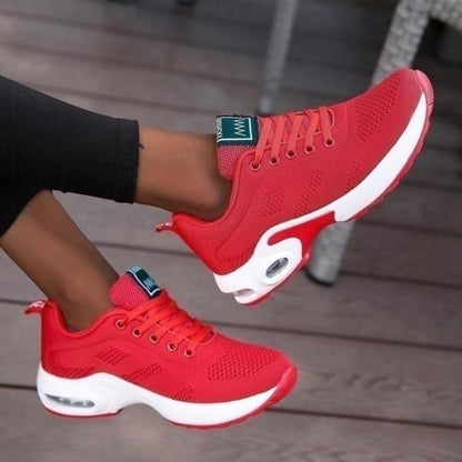 Nika | Damen Sneaker mit Dämpfender Sohle und Mesh-Obermaterial