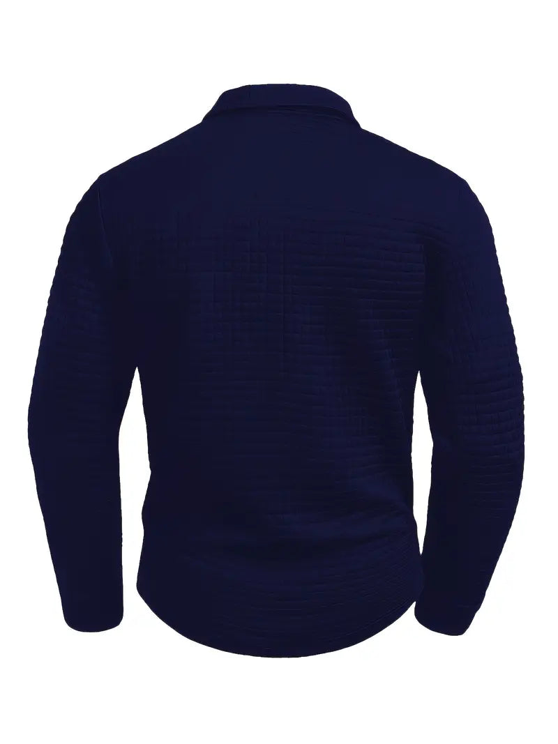 Miles | Gesteppter Herren Pullover mit lockerer Passform