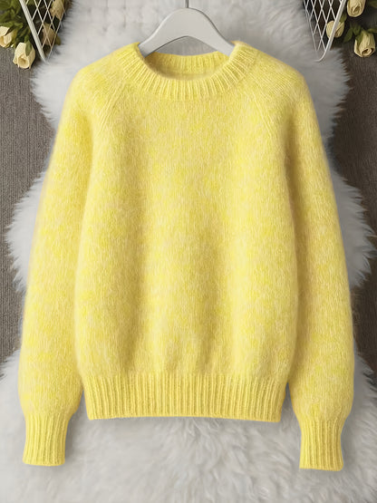 Kastanja | Damen Oversized Strickpullover
