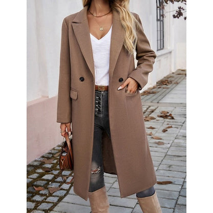 Sanne | Eleganter Longline Blazer Mantel für Damen