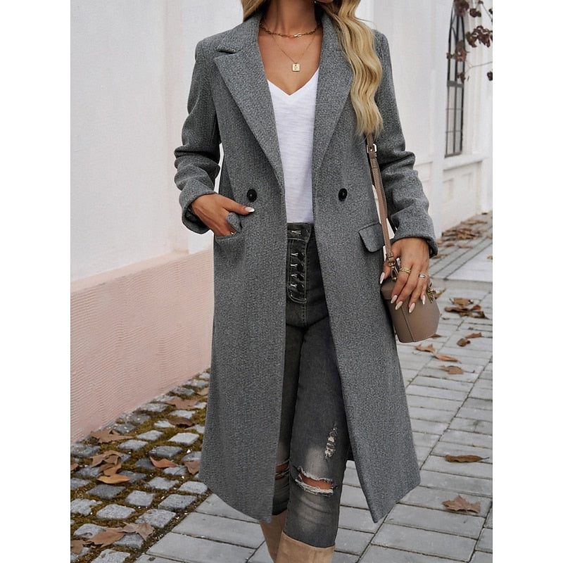 Sanne | Eleganter Longline Blazer Mantel für Damen