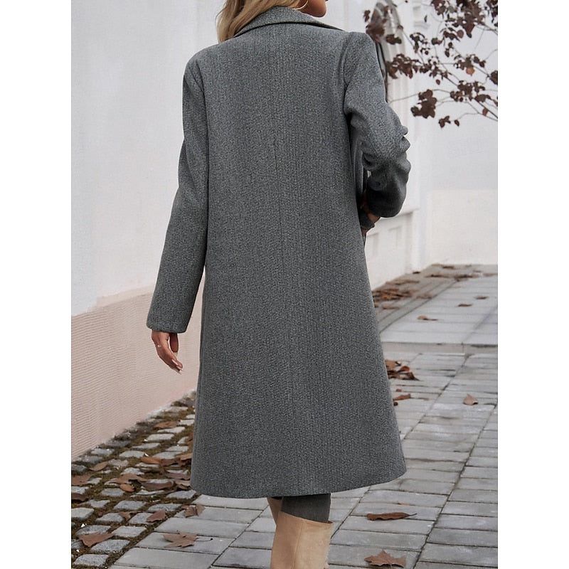 Sanne | Eleganter Longline Blazer Mantel für Damen