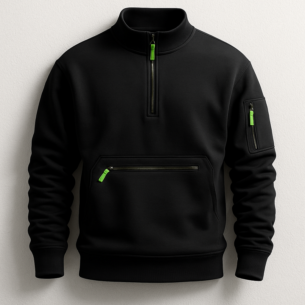 Rafael | Herren Strickpullover mit Ärmeltasche